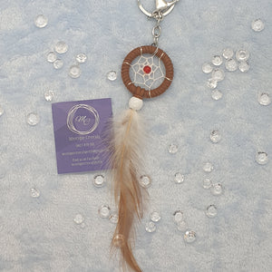 Feather Dreamcatcher Keyring