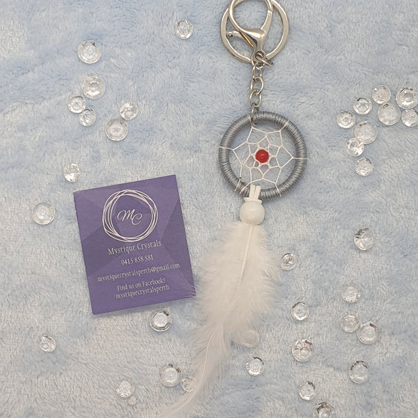 Feather Dreamcatcher Keyring