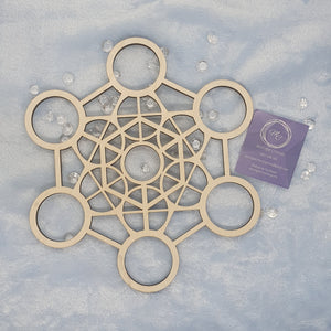 Metatron's Cube Crystal Grid Base