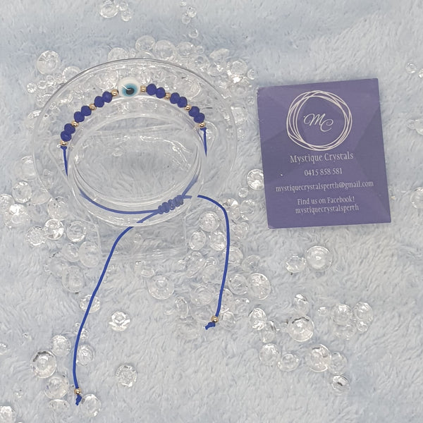 Evil Eye Adjustable Cord Bracelets