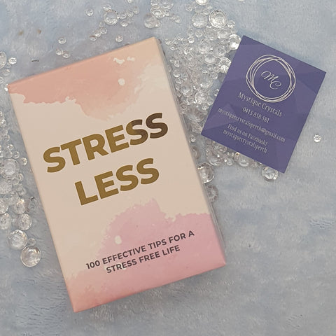 Stress Less Cards: 100 Effective Tips For A Stress Free Life