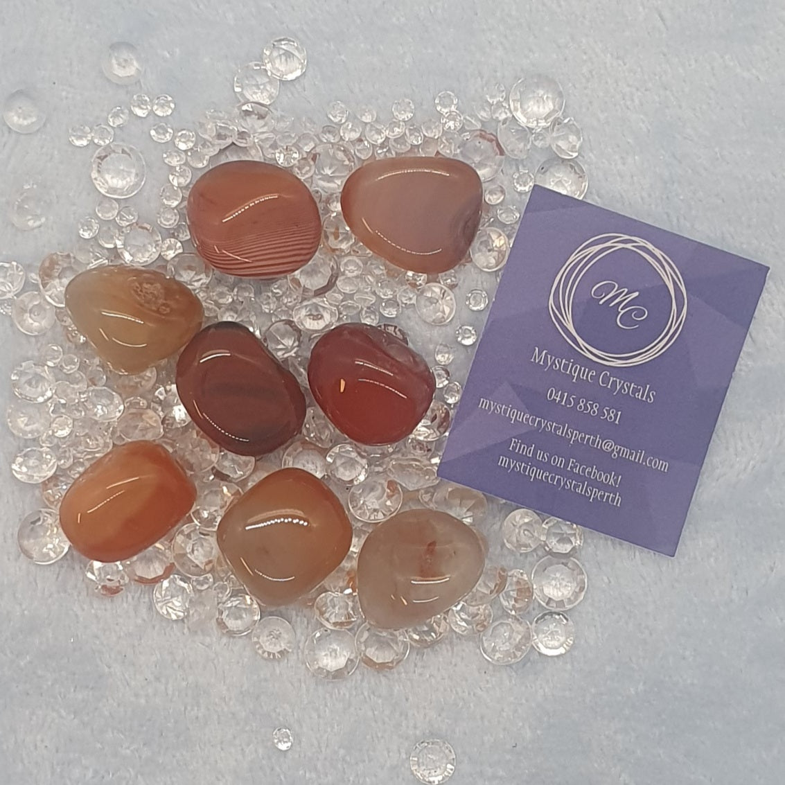 Carnelian Tumble Stones