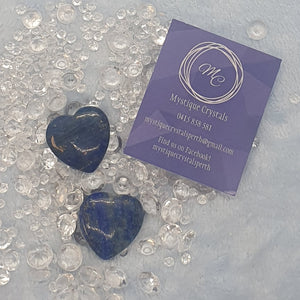 Lapis Lazuli Mini Hearts