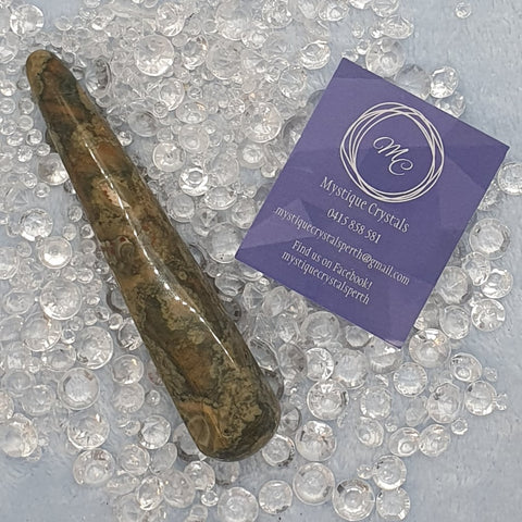 Ocean Jasper Massage Wand