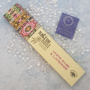 White Sage & Lavender Incense