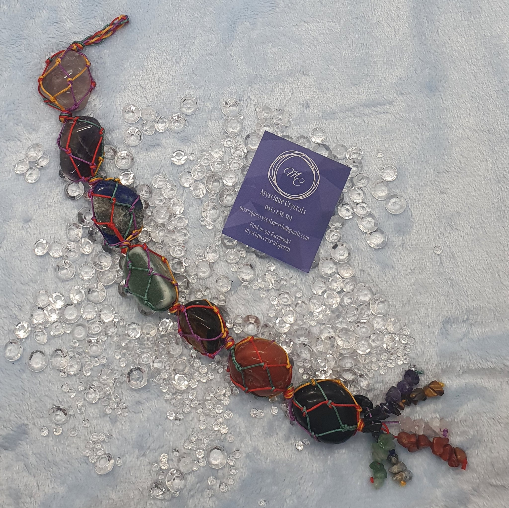 Chakra Tumble Stone Tassle