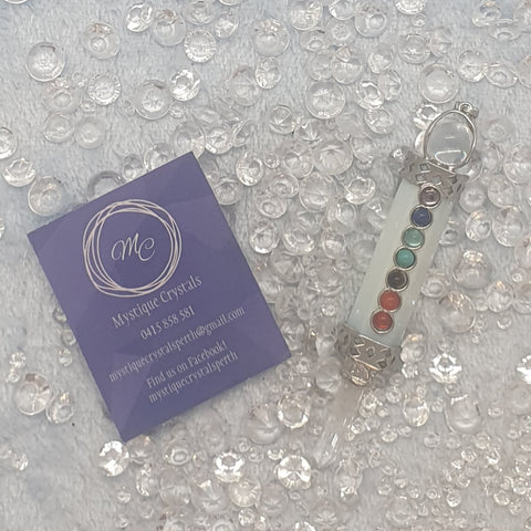 Opalite Chakra Pendulum Wand