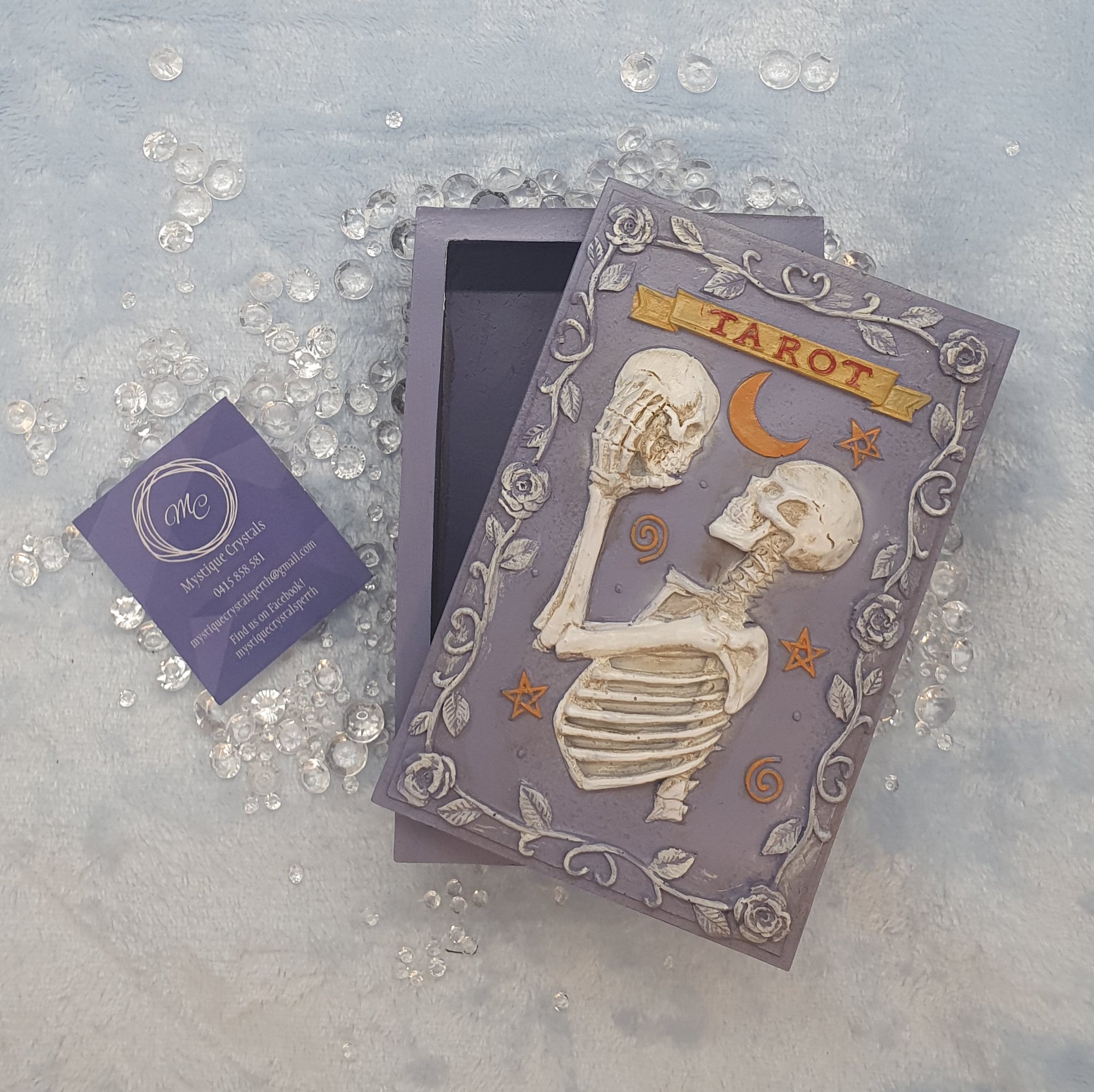 Skeleton Tarot Card Box