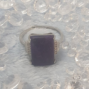 Sugilite Sterling Silver Rings