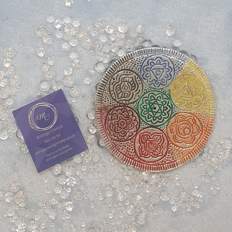 Chakra Aluminium Incense Holders