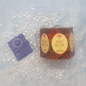 Red Rose Backflow Incense Cones