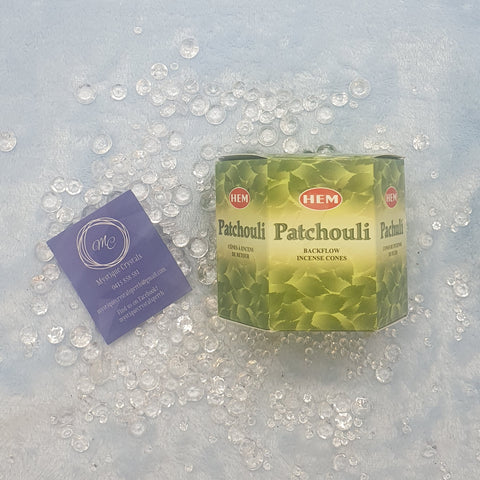 Patchouli Backflow Incense Cones