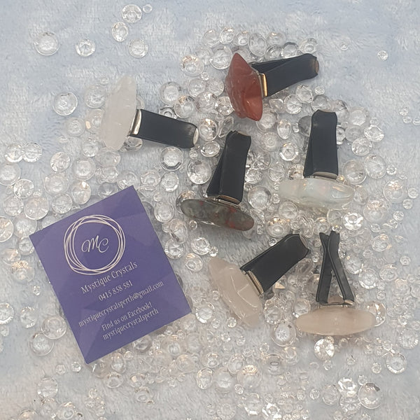 Gemstone Star Car Clips