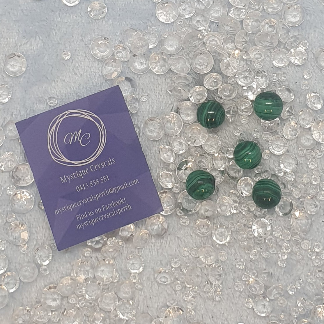 Malachite Mini Spheres