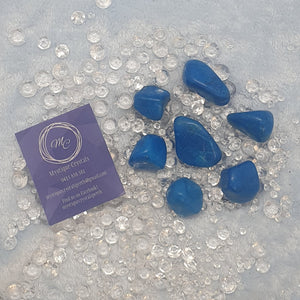 Blue Howlite Tumble Stones