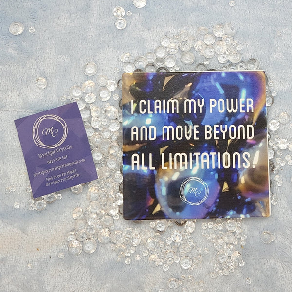 Mystique Affirmations - Coasters