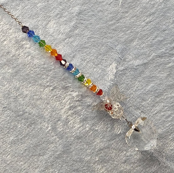 Rainbow Bead Suncatchers