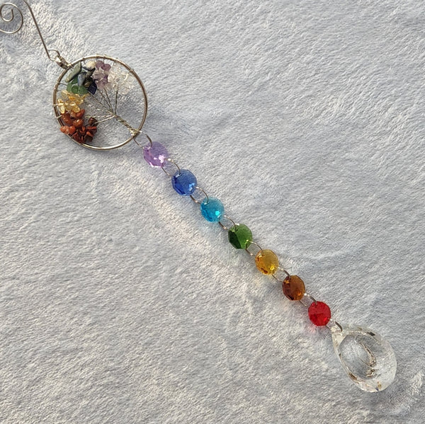 Rainbow Bead Suncatchers