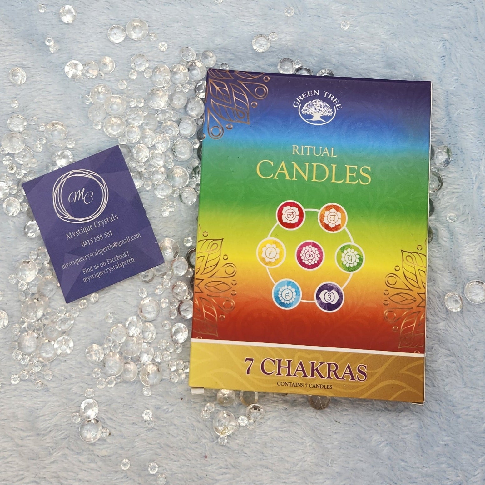 7 Chakras Ritual Candles