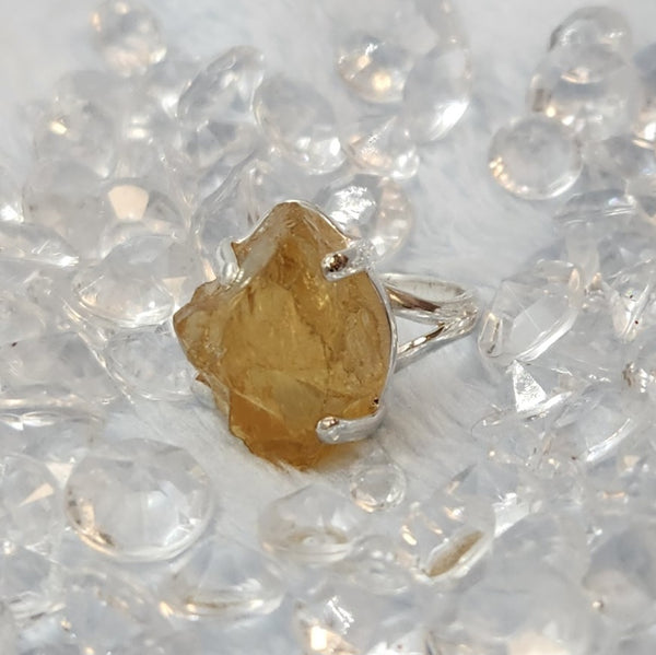 Citrine Sterling Silver Rings