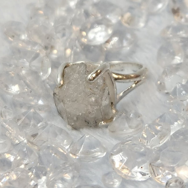 Herkimer Diamond Sterling Silver Rings