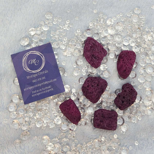 Ruby Tumble Stones